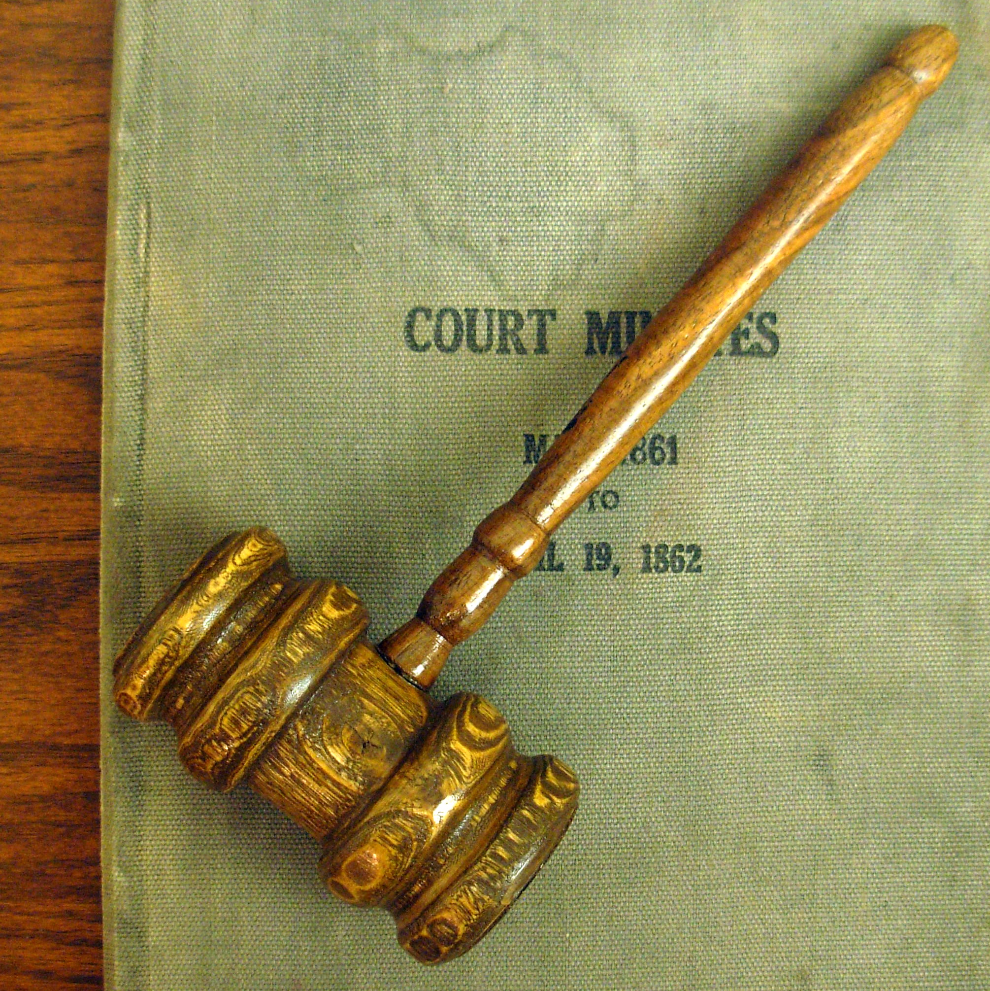 Courtroom gavel