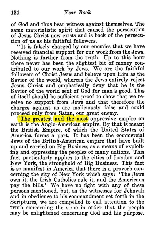 "Declaration of Facts," reprinted in the 1934 Yearbook of Jehovah's Witnesses, pp. 134–138. Text as reproduced by researchers