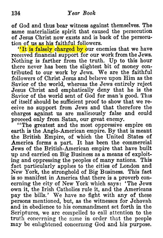 "Declaration of Facts," reprinted in the 1934 Yearbook of Jehovah's Witnesses, pp. 134–138. Text as reproduced by researchers