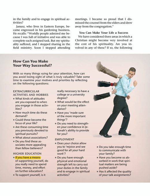 The Watchtower, June 15, 2011, p. 6 and pp. 30–31; The Watchtower, November 15, 2011, pp. 19, 24
