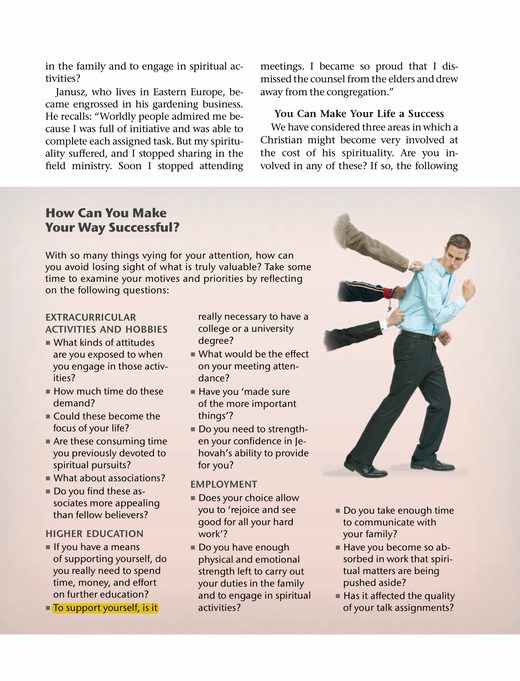 The Watchtower, June 15, 2011, p. 6 and pp. 30–31; The Watchtower, November 15, 2011, pp. 19, 24