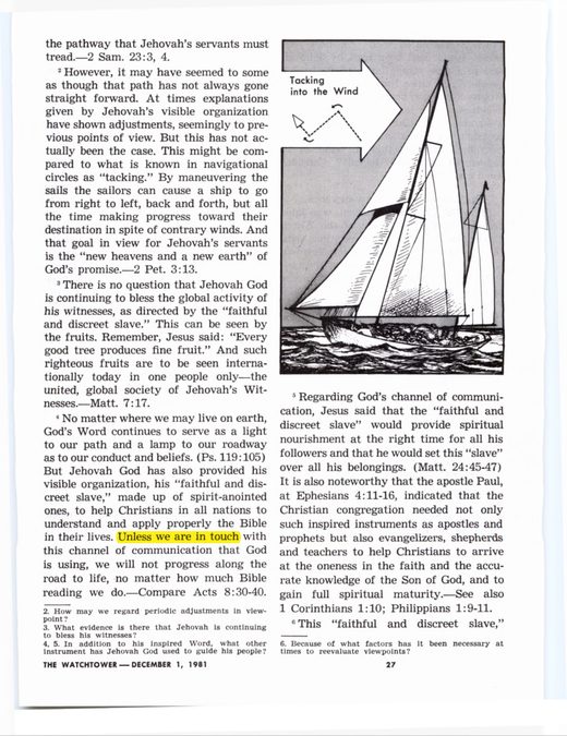 The Watchtower, December 1, 1981, p. 27
