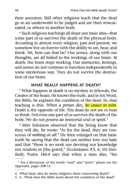 What Does the Bible Really Teach? (2005), p. 59