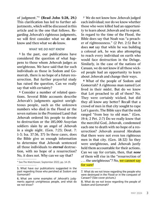 The Watchtower (Study Edition), May 2024