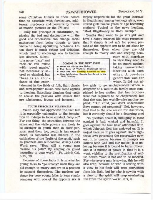 The Watchtower, August 1, 1968