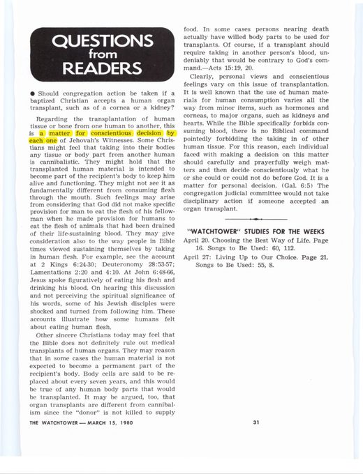 The Watchtower, March 15, 1980, p. 191