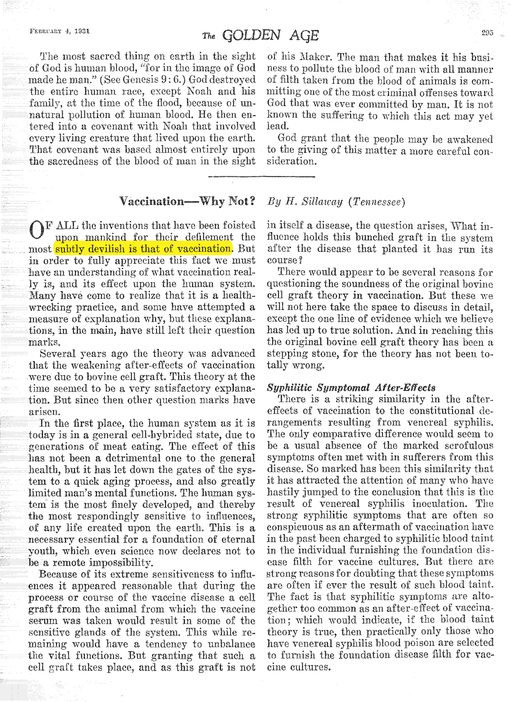 The Golden Age, February 4, 1931, p. 295