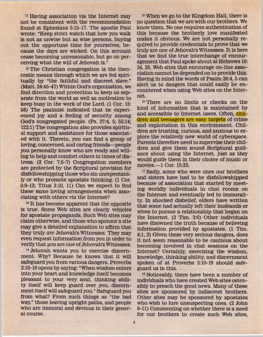 Our Kingdom Ministry, November 1999, p. 4