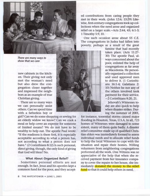 The Watchtower, June 1, 2003, p. 9