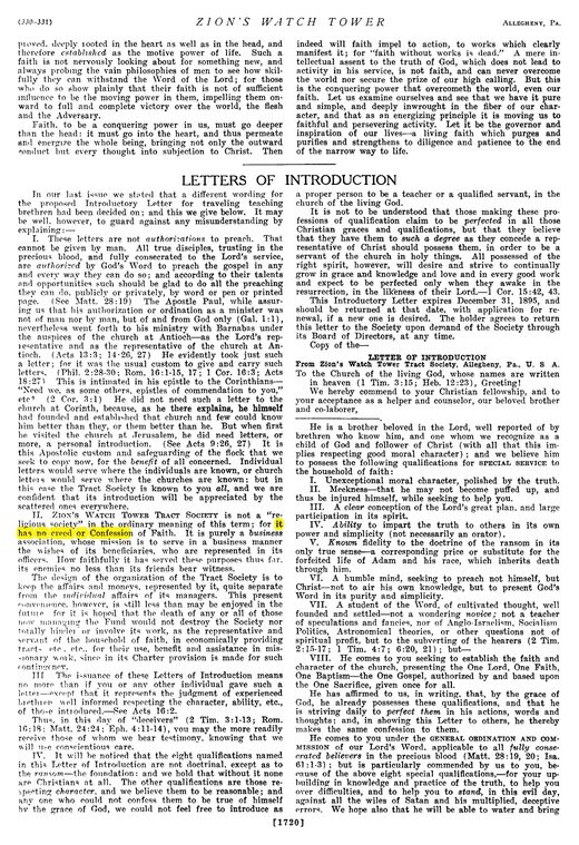 Zion's Watch Tower, October 15, 1894, pp. 330-331