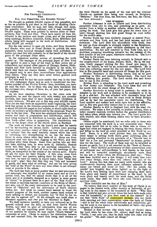 Zion's Watch Tower, October/November 1881, p. 5