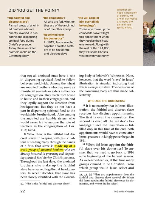 The Watchtower, July 15, 2013, p. 22