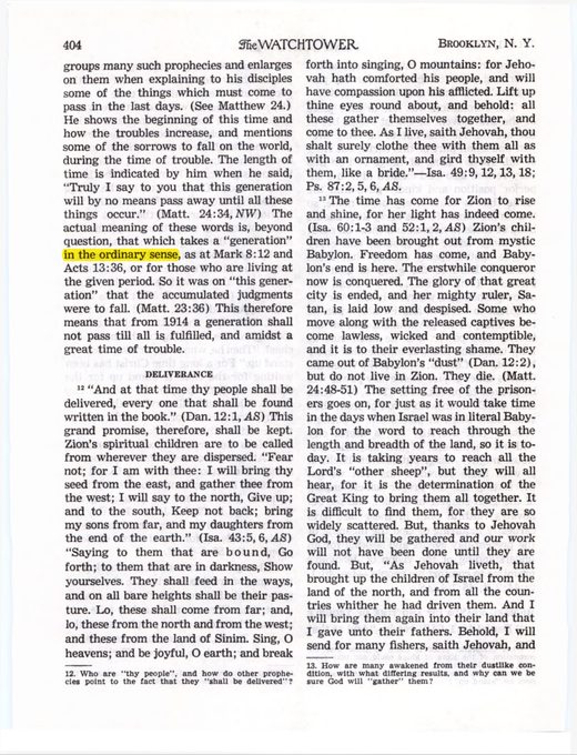 The Watchtower, July 1, 1951, p. 404
