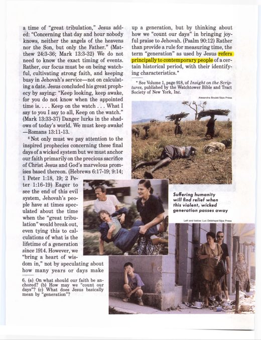 The Watchtower, November 1, 1995, p. 19