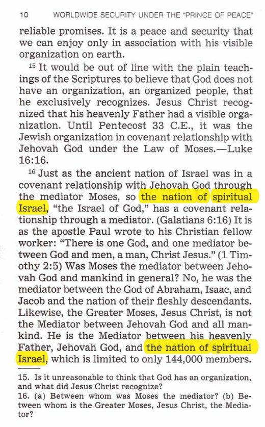Worldwide Security Under the “Prince of Peace” (Watch Tower, 1986), chap. 16, p. 10