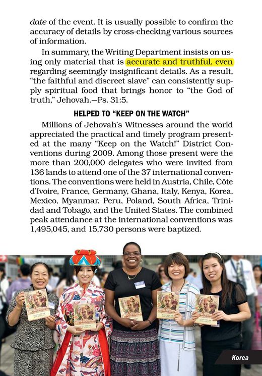 2011 Yearbook of Jehovah's Witnesses, p. 13