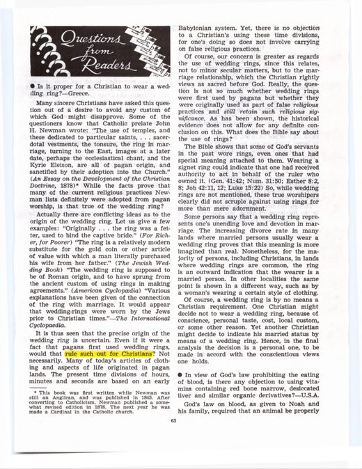 The Watchtower, January 15, 1972, p. 63