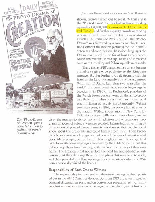 Jehovah's Witnesses—Proclaimers of God's Kingdom (1993), p. 561