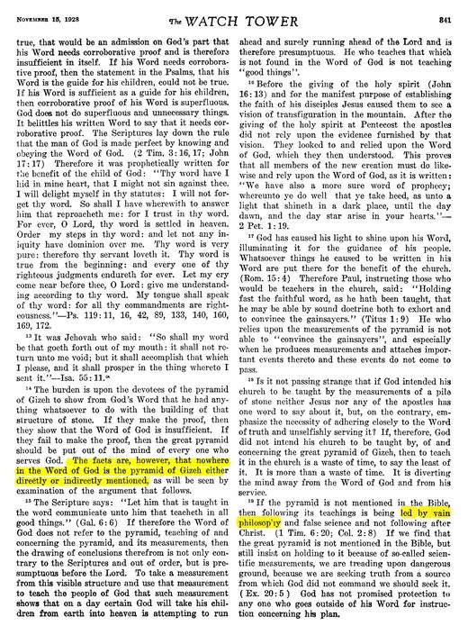 The Watchtower, November 15, 1928, p. 344